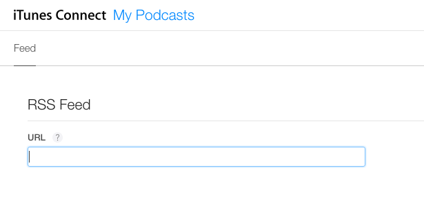 itunes connect podcast