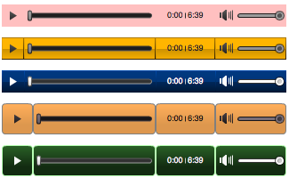 Custom Audio Player Themes for Coaches