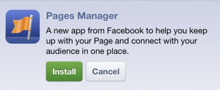 New iOS App: Facebook Pages Manager